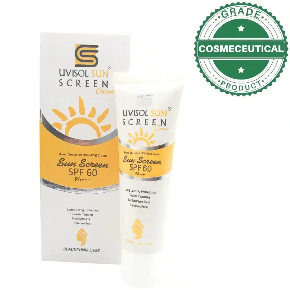 UVISOL SUN SCREEN SPF 60 PA+++ CREAM 50gm