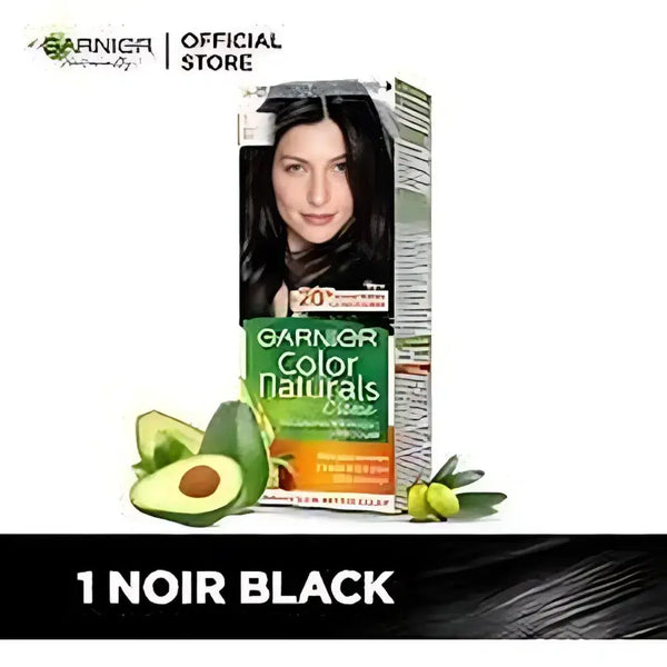 GARNIER COLOR NATURAL HAIR CREAM BLACK