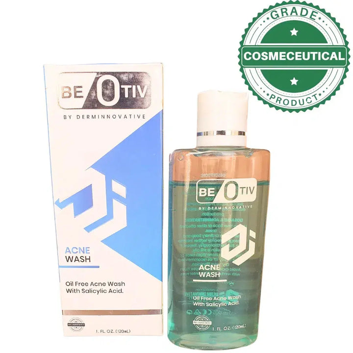 BEOTIV OIL FREE ACNE WASH 120ml Derm Innovative Laboratories