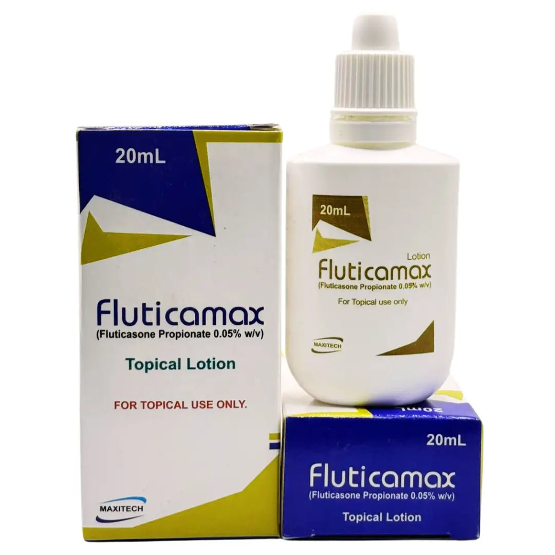 Fluticamax Lotion (Fluticasone Propionate 0.05%) - 20ml