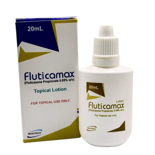 Fluticamax Lotion (Fluticasone Propionate 0.05%) - 20ml