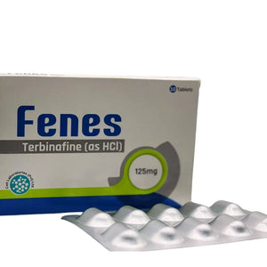 Cell Laboratories Fenes 125mg Terbinafine HCl Tablets (Pack of 10)