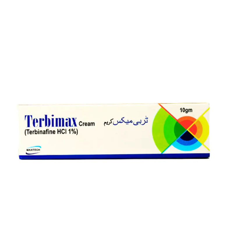 Terbimax Terbinafine 1% Antifungal Cream 10g