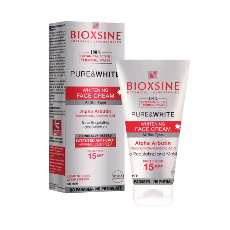 Bioxsine Whitening Face Cream 50ml SPF 15