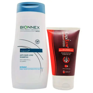 Bionnex Shampoo and Capilum Hair Growth Conditioner dandruff control duo for scalp health