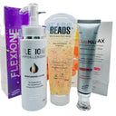 Hydrating & Brightening Trio Discount Box: Flexione Lotion, Glutamax Cream & Beads Face Wash photo 1