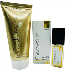 Acne Control Discount Box: Cudrova Spazio Cleanser & Anti-Acne Serum – Available in Pakistan