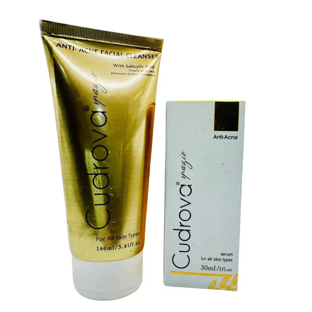 Acne Control Discount Box: Cudrova Spazio Cleanser & Anti-Acne Serum – View Product Detail