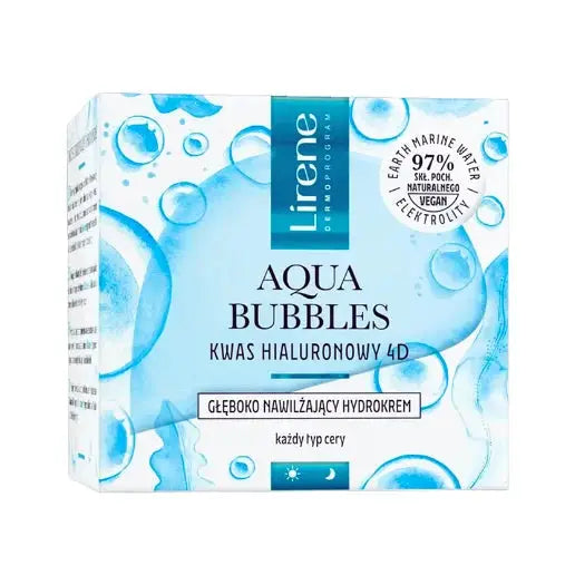 Lirene AQUA BUBBLES Deeply moisturizing hydrocream 50ml