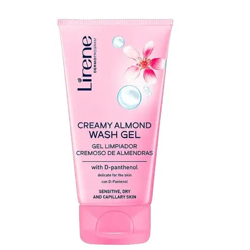 Lirene Creamy Almond Wash Gel with D-Panthenol 150ml