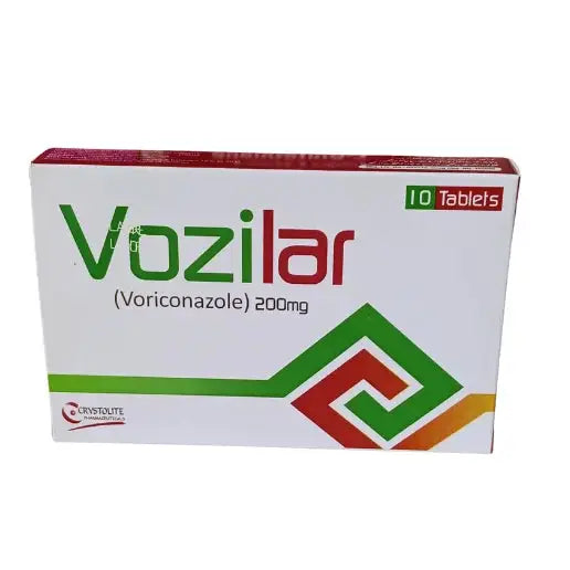 Vozilar 200mg Tablets ��� Pack of 10 | Antifungal Voriconazole