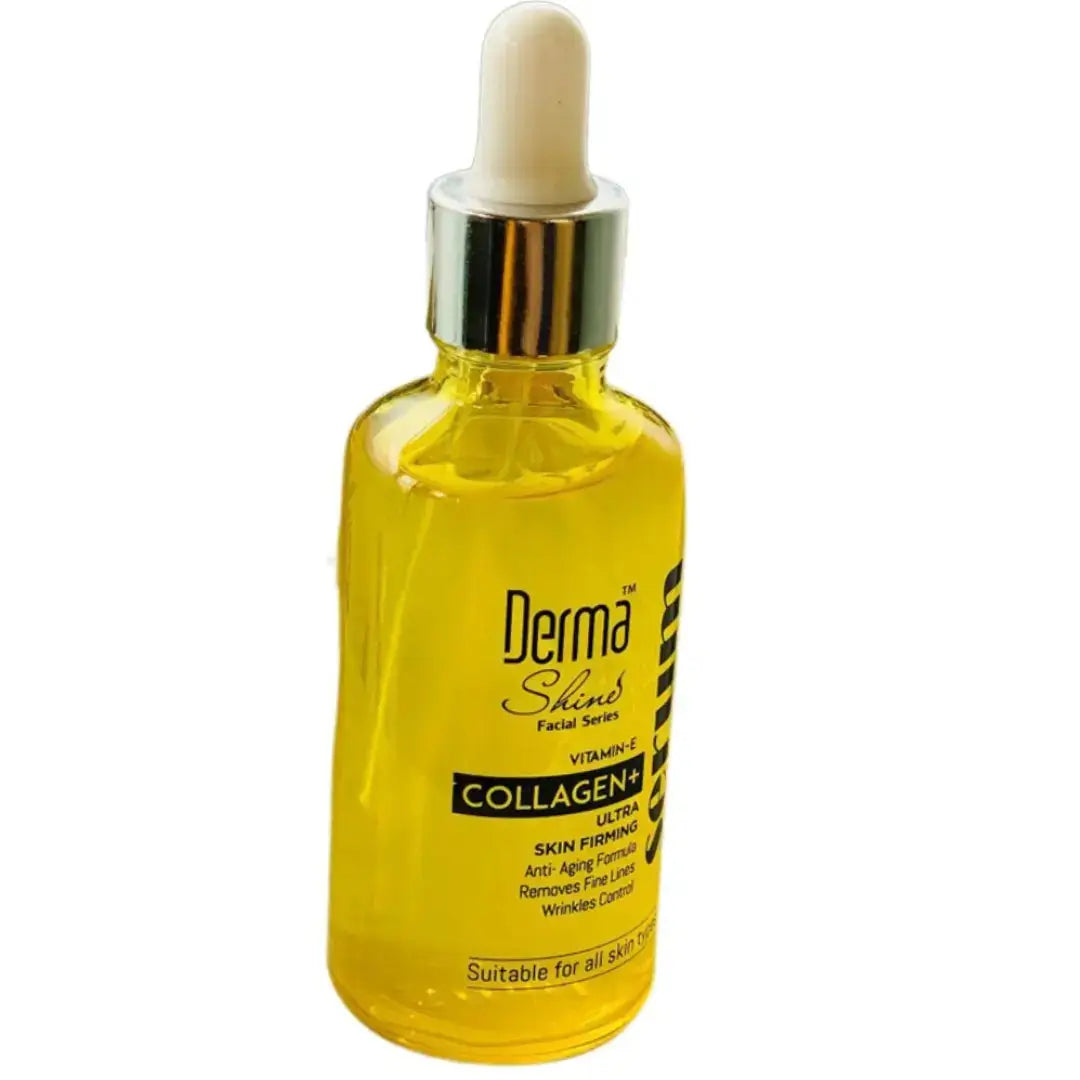 Derma Shine Vitamin E 3-in-1 Kit product contents — Vitamin E serum, cleanser and moisturising cream