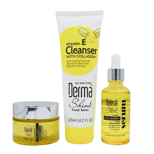 Derma Shine Vitamin E Series 3-in-1 Kit - derma.pk