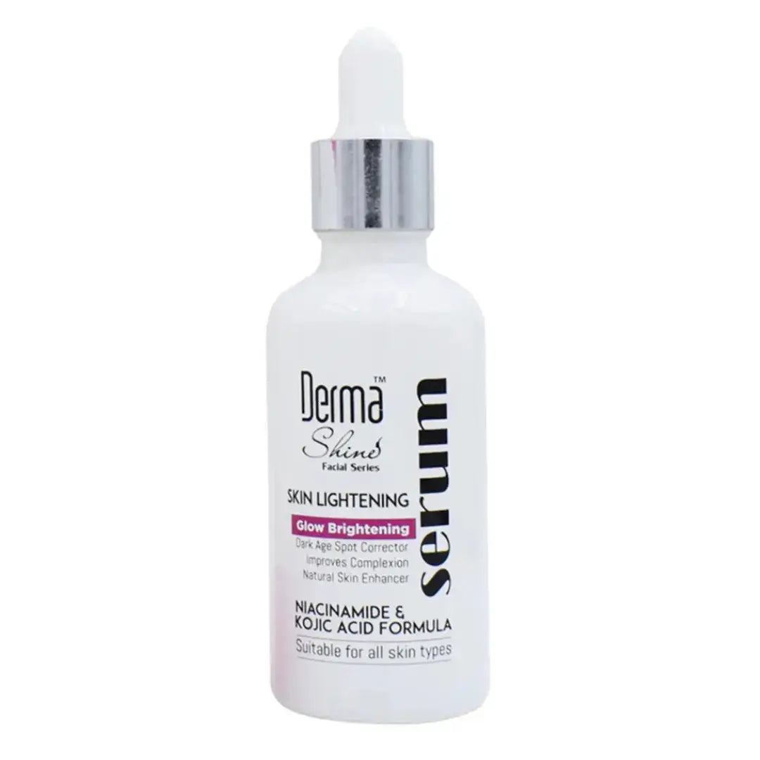 Derma Shine Brightening Radiance 3-in-1 Kit product contents — brightening cleanser, radiance serum and brightening cream