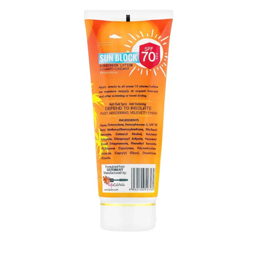 Derma Shine Sunblock SPF 70 (200gm) - derma.pk
