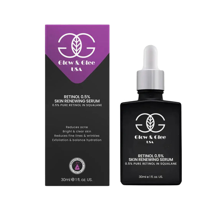 Glow & Glee Retinol 0.5% Skin Renewing Serum 30ml