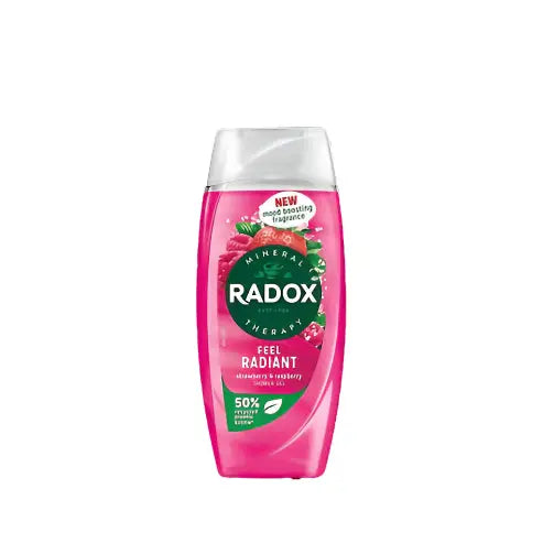 Radox Feel Radiant Strawberry & Raspberry Shower Gel 225ml