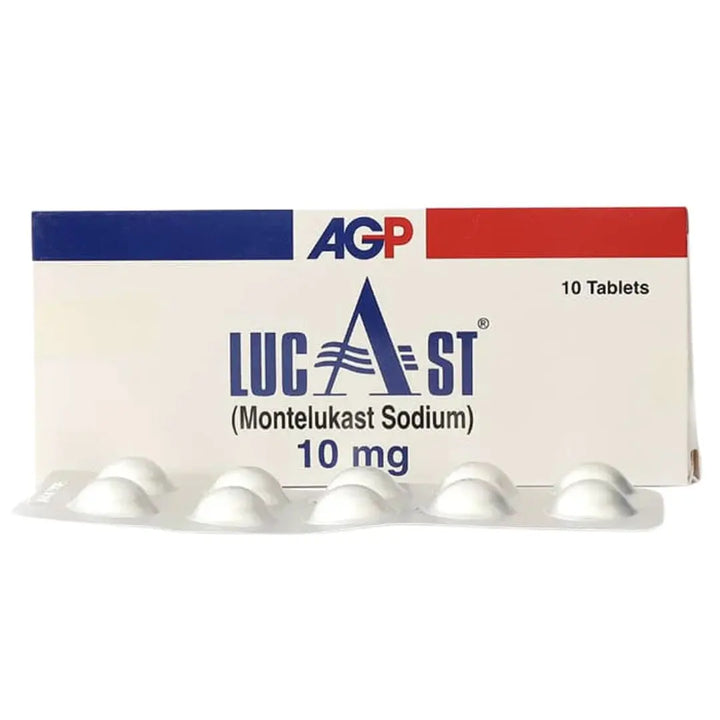 LUCAST TABLET 10MG for Allergies & Respiratory Issues AGP