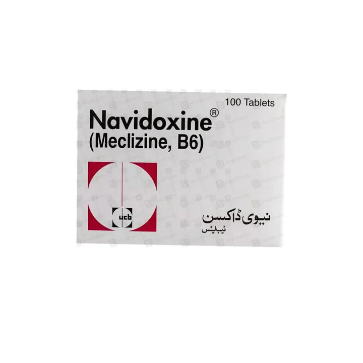 NAVIDOXINE Tablet 100’s – Treats Nausea, Vomiting, and Dizziness AGP
