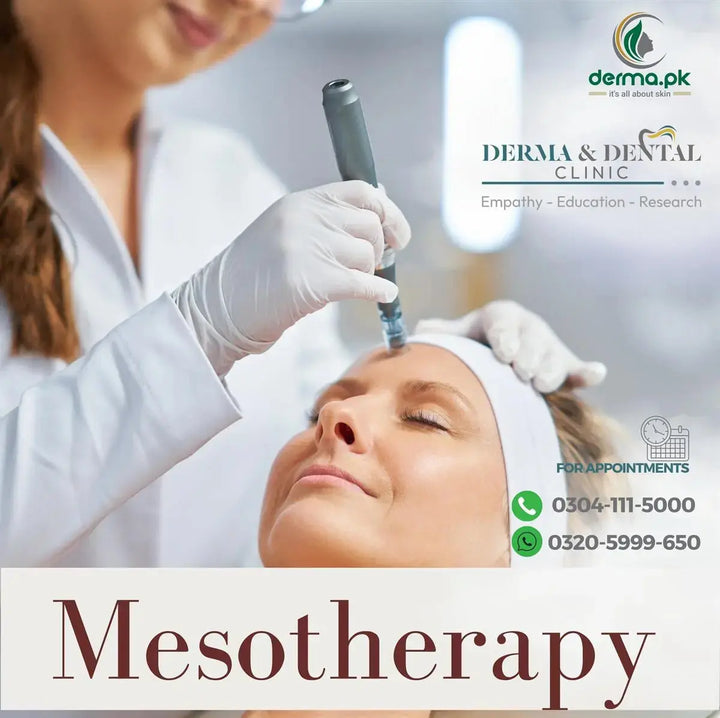 Unveiling the Science of Mesotherapy at Derma & Dental Clinic Derma.pk