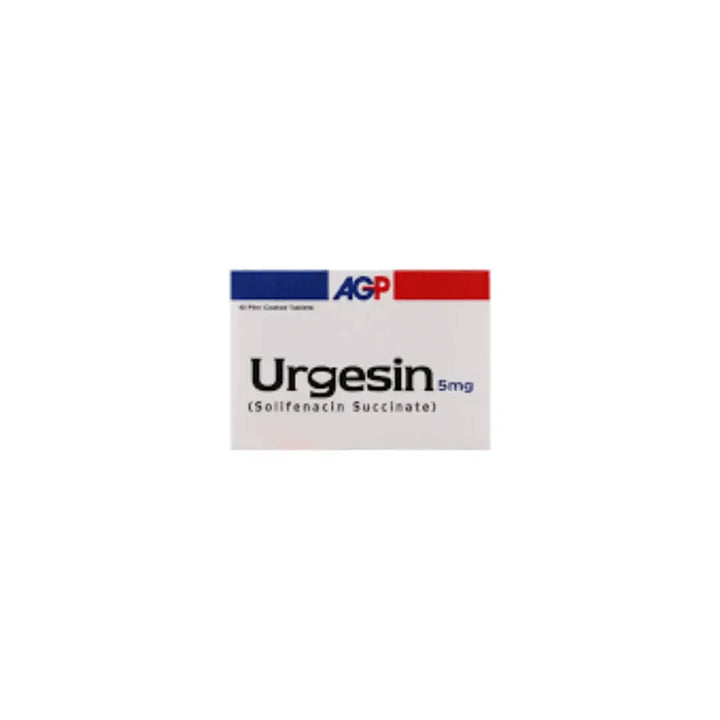 URGESIN 5MG Tablet 10’s – Overactive Bladder & Urinary Incontinence Treatment AGP
