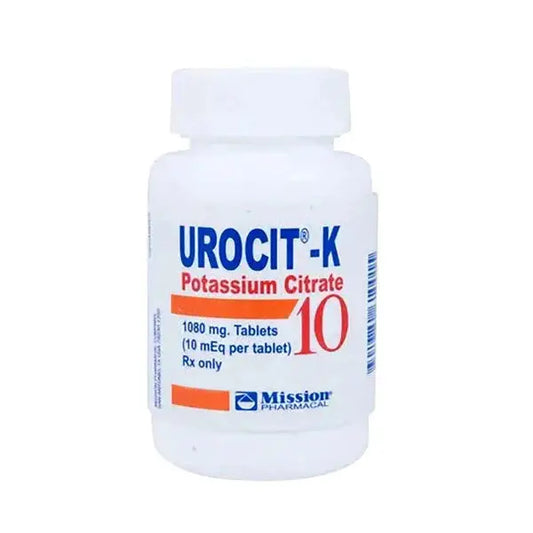 Urocit-K 1080mg Tablets ��� Potassium Citrate for Kidney Stones & Acidosis (30s)