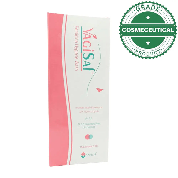 VAGISAF FEMININE HYGIENE WASH 180ml Safrin pharma