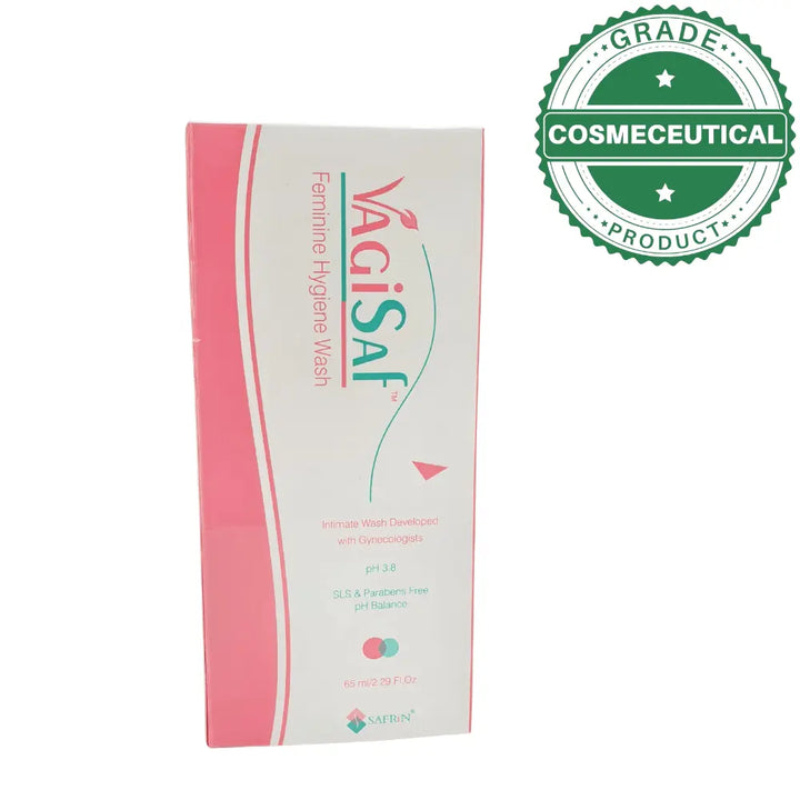 VAGISAF FEMININE HYGIENE WASH 65ml Safrin pharma