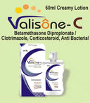 Valisone-C Creamy Lotion — Betamethasone + Clotrimazole — 30ml photo 3