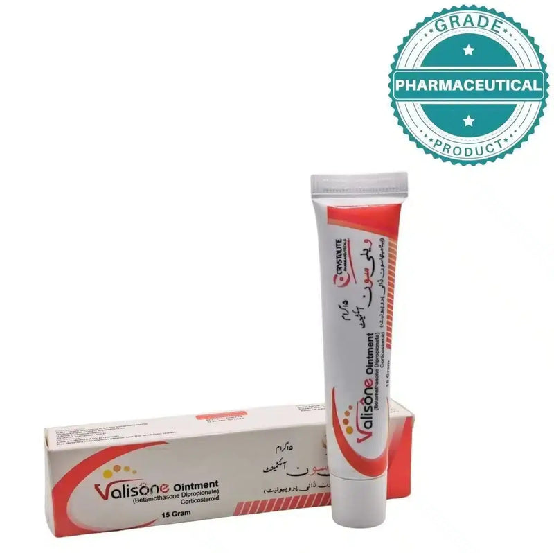 Valisone Ointment (Betamethasone Dipropionate Corticosteroid) 15g — Eczema & Itchy Skin Relief