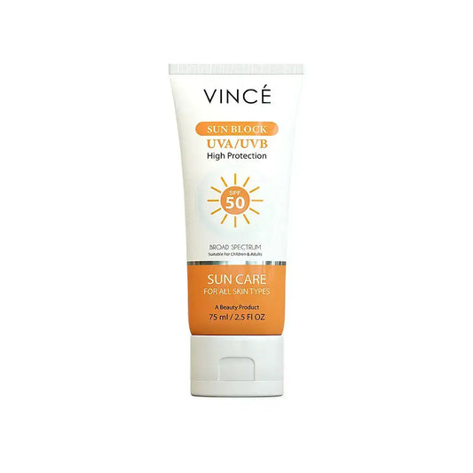 VINCÉ Sunblock SPF 50 Strong UV Protection