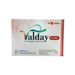Valday 5/160 mg Tablets – Hypertension Treatment