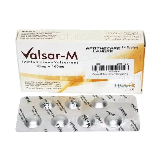 Valsar M 10/160mg Tab
