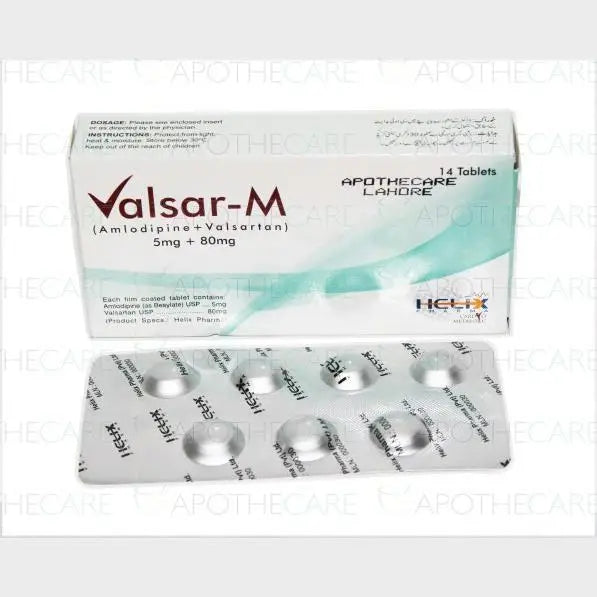 Valsar M 5/80mg Tab