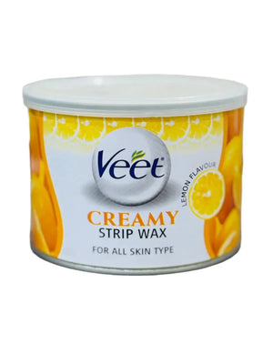 Veet Creamy Strip Wax Lemon – Refreshing Gentle Hair Removal