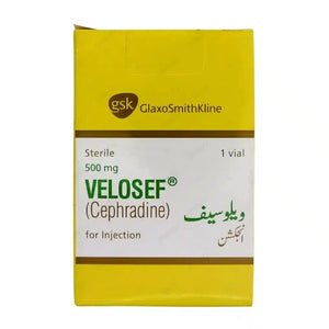 Velosef Injection 500mg (Cephradine) - GlaxoSmithKline | derma.pk