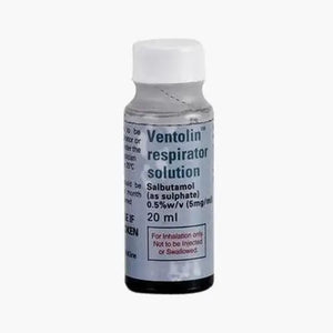 Ventolin 20ml Respirator Solution 5mg – Asthma & Breathing Problems Relief