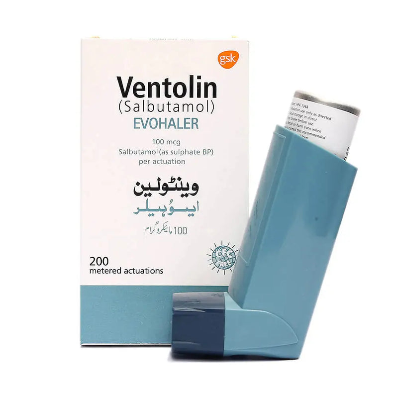 Ventolin Evohaler 100mcg – Asthma Relief & Bronchospasm Treatment