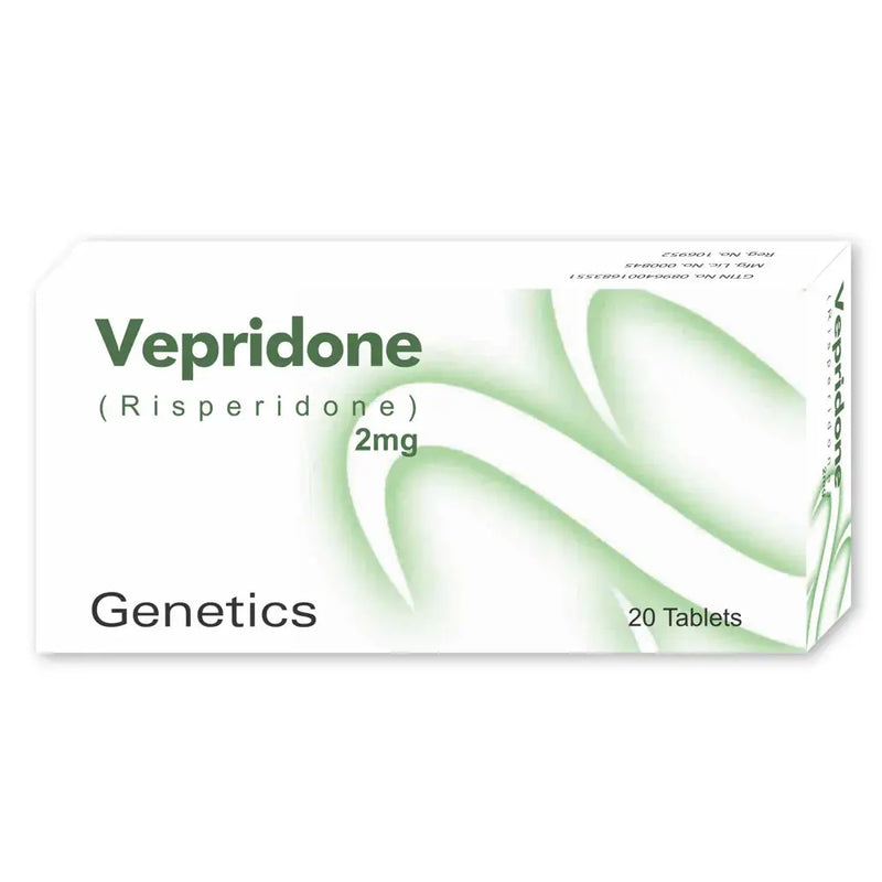 Vepridone 2mg Tablets – Risperidone
