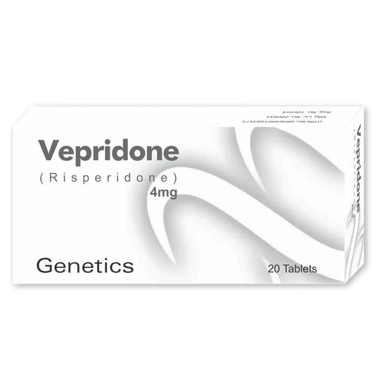 Vepridone 4mg Tablets — Risperidone Antipsychotic | Derma.pk