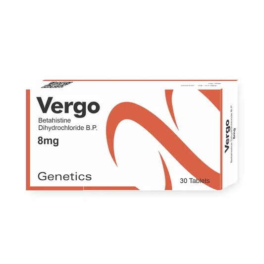 Vergo 8mg Tablets – Available in Pakistan