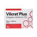 Vilcret Plus 50/500mg Tablets – Vildagliptin & Metformin for Type 2 Diabetes photo 1