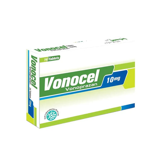 Vonocel 10mg Tablets – Vonoprazan for Acidity, Heartburn & Ulcer Relief
