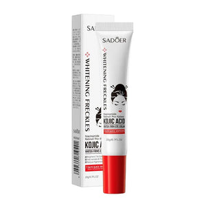 SADOER Kojic Acid Eye Cream - Brightening & Firming Eye Care - 20g