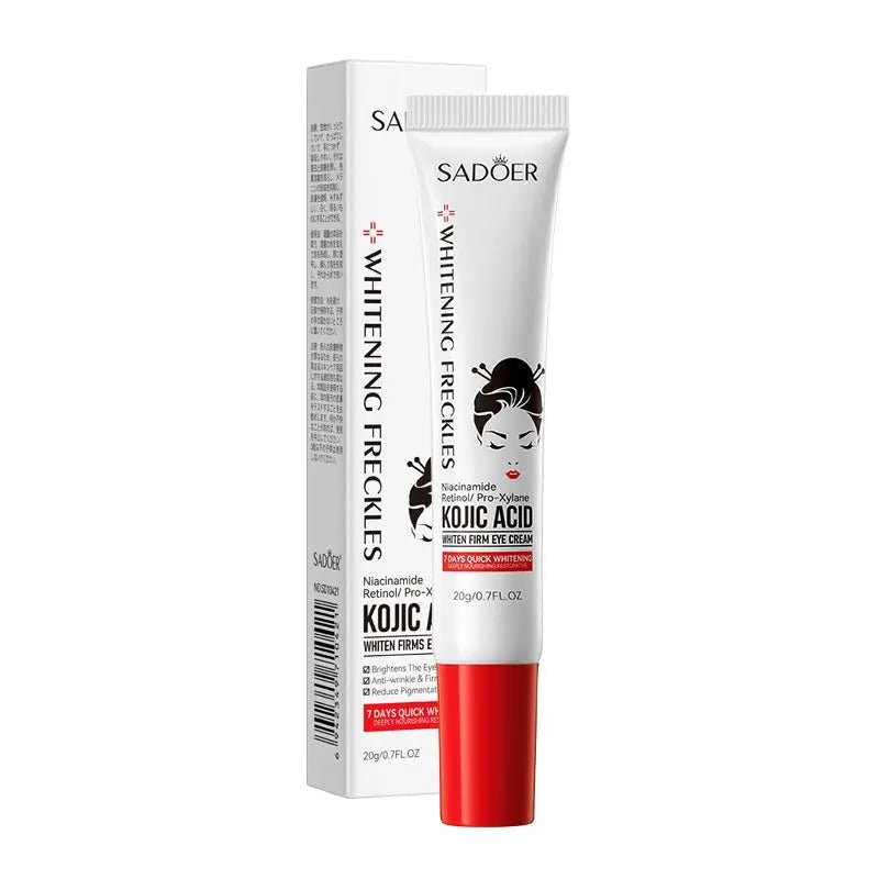 SADOER Kojic Acid Eye Cream - Brightening & Firming Eye Care - 20g