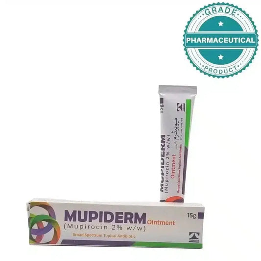Mupiderm Ointment (Mupirocin 2% w/w) 15g - Trusted Antibacterial Solution