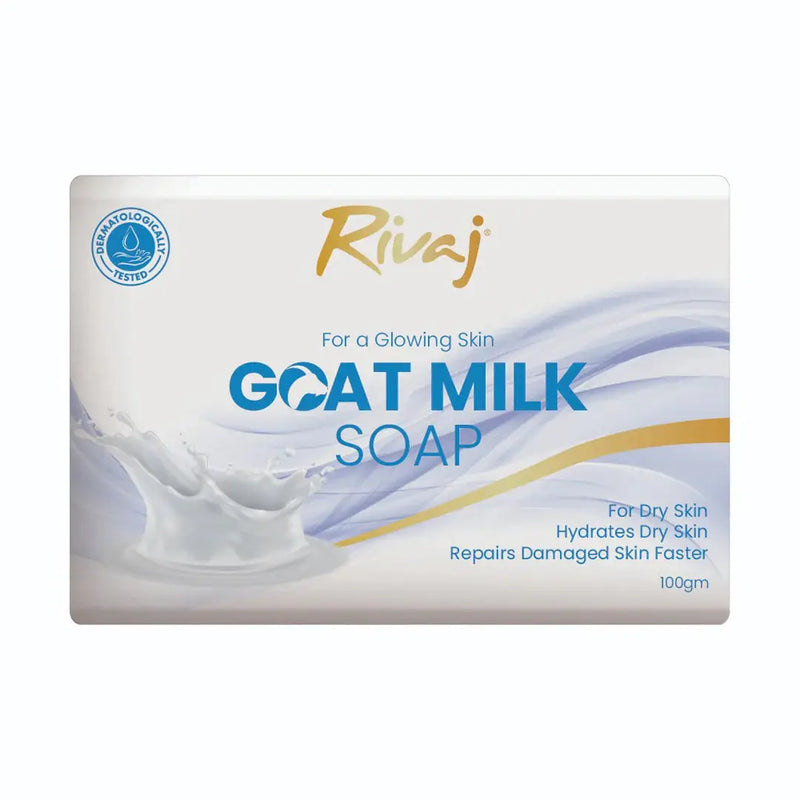 Rivaj Goat Milk Soap 100g – Moisturizing & Nourishing Natural Soap