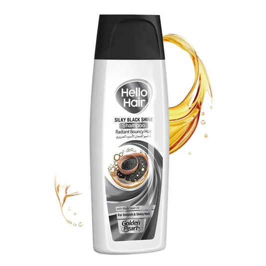 Hello Hair Silky Black Shine Shampoo 180ml – Available in Pakistan