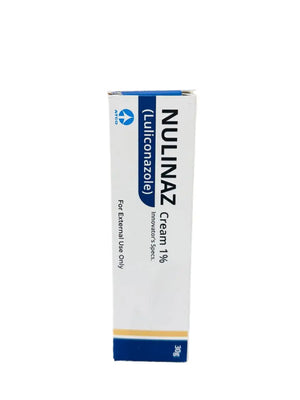 Nulinaz Cream 1% packaging details — antifungal cream by Atco Laboratories