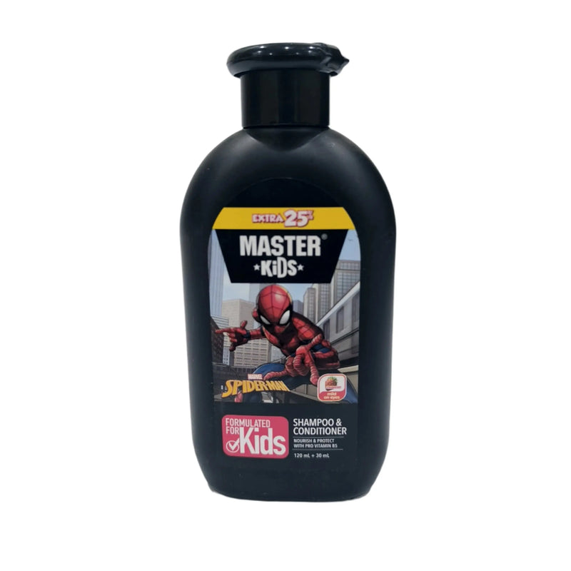 Master Kids Spiderman Shampoo & Conditioner 150ml